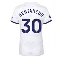 Camiseta Tottenham Hotspur Rodrigo Bentancur #30 Primera Equipación Replica 2023-24 para mujer mangas cortas